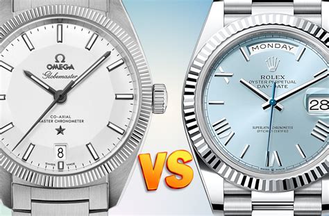 omega watches vs rolex.